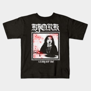 Bjork Metal Style Kids T-Shirt